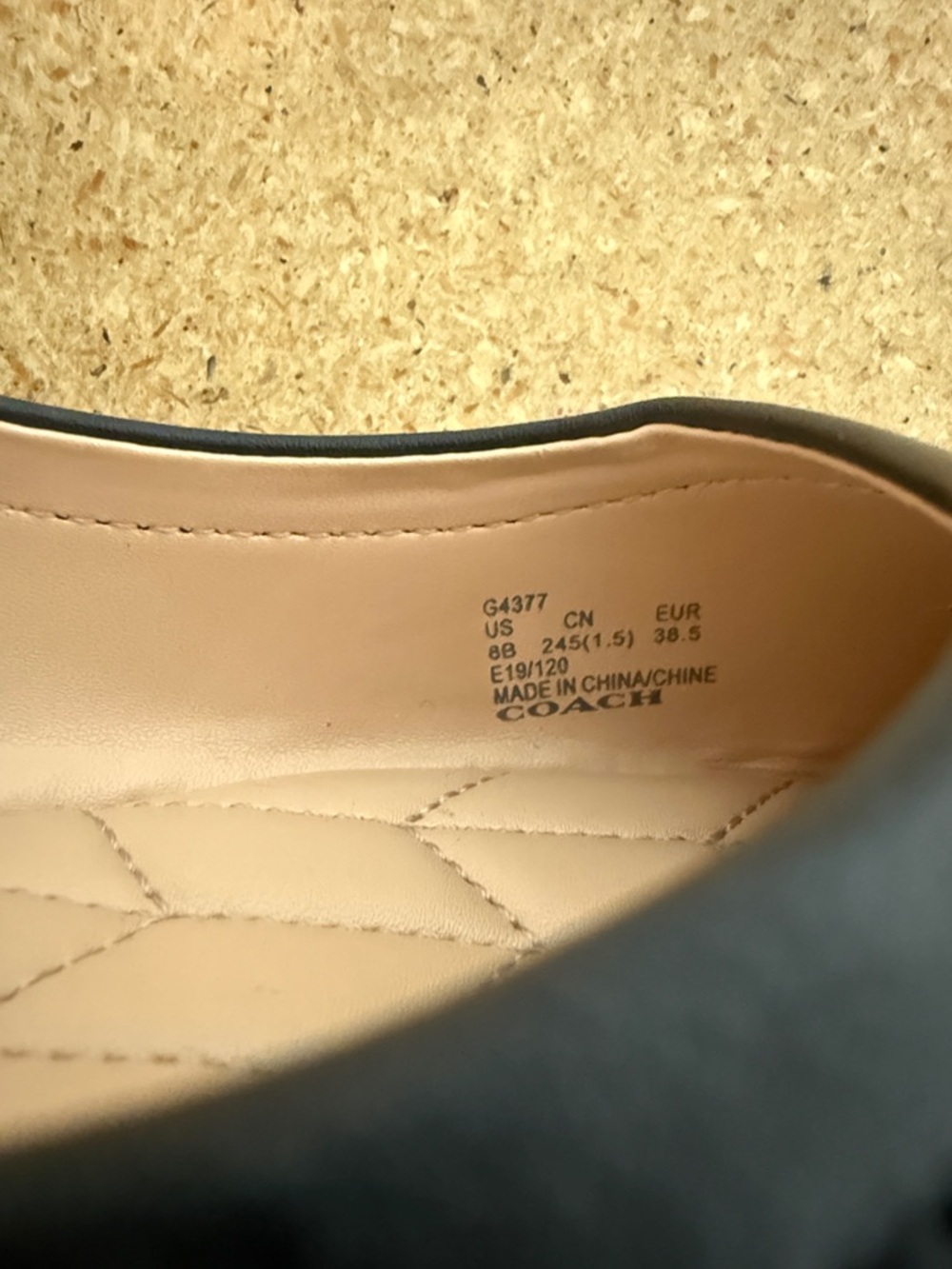 Classic Black Women's Ballet Flat with Patent Toe New Size 8 - Picture 14 of 15